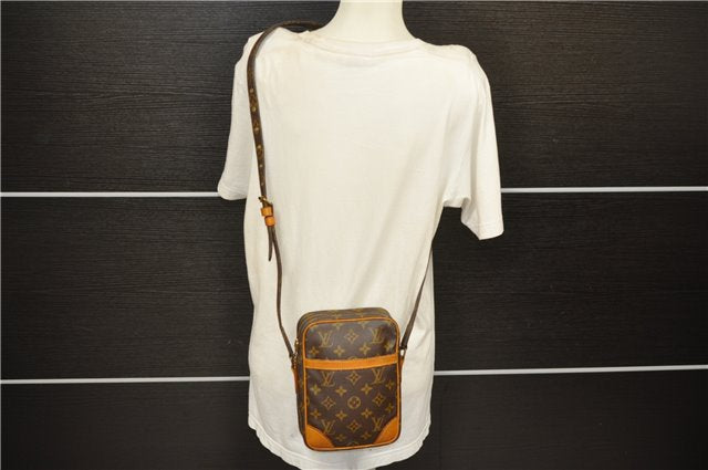 Authentic Louis Vuitton Monogram Danube Shoulder Cross Body Bag M45266 LV 4931D