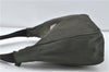 Authentic PRADA Nylon Hand Bag Purse Khaki Green 4932D