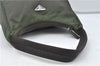 Authentic PRADA Nylon Hand Bag Purse Khaki Green 4932D