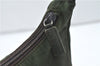 Authentic PRADA Nylon Hand Bag Purse Khaki Green 4932D