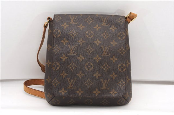 Auth Louis Vuitton Monogram Musette Salsa M51387 Long Shoulder Cross Bag 4933F