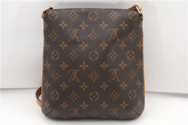 Auth Louis Vuitton Monogram Musette Salsa M51387 Long Shoulder Cross Bag 4933F