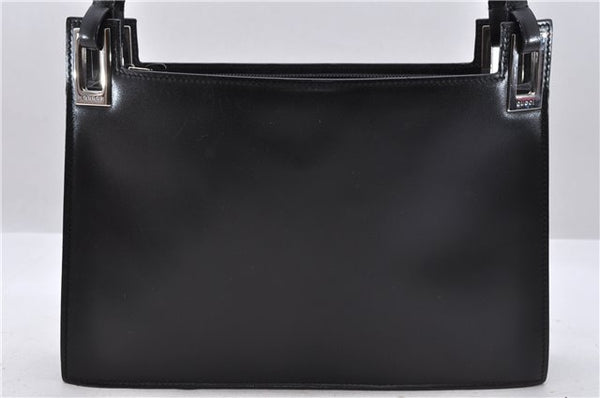 Authentic GUCCI Shoulder Hand Bag Purse Leather 0013067 Black 4935D