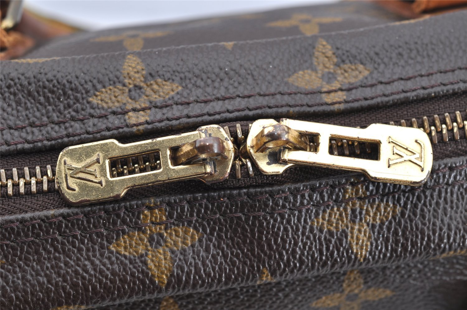 Authentic Louis Vuitton Monogram Porte Documents Voyage M53361 Briefcase 4936I