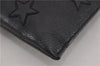 Authentic SAINT LAURENT Star Motif Clutch Hand Bag Leather 397295 Black 4938F