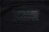 Authentic SAINT LAURENT Star Motif Clutch Hand Bag Leather 397295 Black 4938F