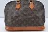 Authentic Louis Vuitton Monogram Alma Hand Bag Purse M51130 LV 4939D