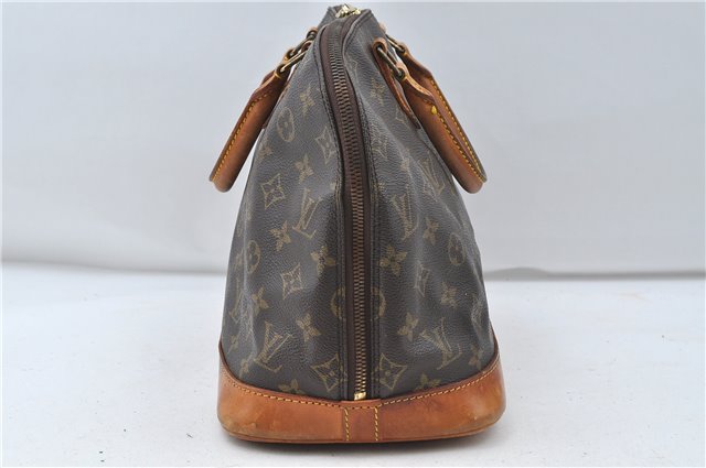 Authentic Louis Vuitton Monogram Alma Hand Bag Purse M51130 LV 4939D
