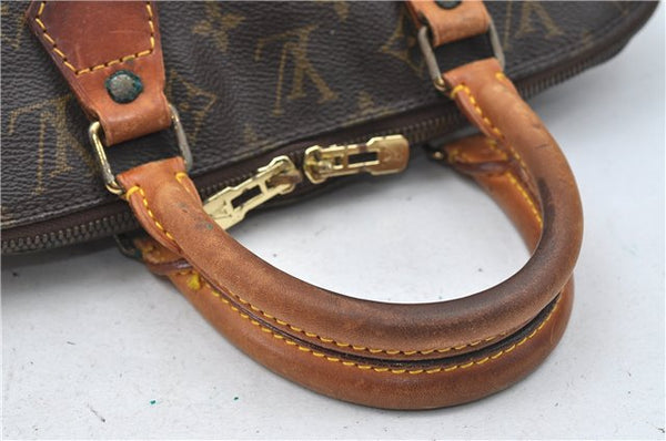 Authentic Louis Vuitton Monogram Alma Hand Bag Purse M51130 LV 4939D