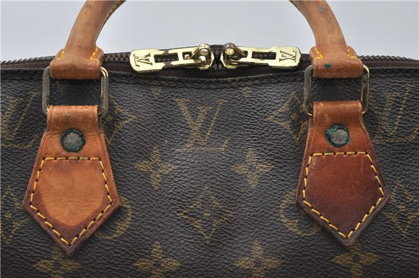 Authentic Louis Vuitton Monogram Alma Hand Bag Purse M51130 LV 4939D
