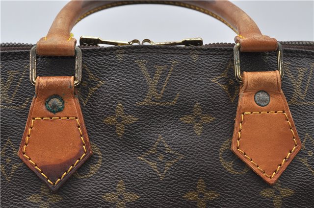 Authentic Louis Vuitton Monogram Alma Hand Bag Purse M51130 LV 4939D