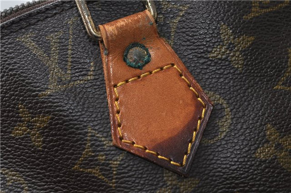 Authentic Louis Vuitton Monogram Alma Hand Bag Purse M51130 LV 4939D