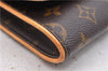 Authentic Louis Vuitton Monogram Pochette Twin GM Shoulder Bag M51852 LV 4941D