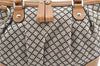 Authentic GUCCI Diamante Sukey 2Way Tote Bag Canvas Leather 247902 Brown 4941F