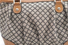 Authentic GUCCI Diamante Sukey 2Way Tote Bag Canvas Leather 247902 Brown 4941F