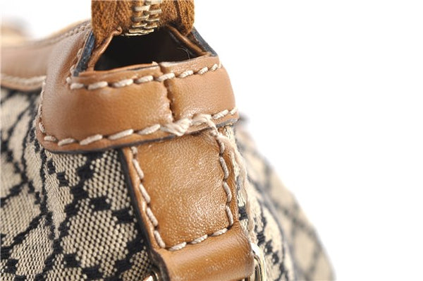 Authentic GUCCI Diamante Sukey 2Way Tote Bag Canvas Leather 247902 Brown 4941F