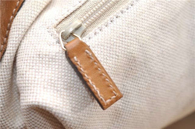 Authentic GUCCI Diamante Sukey 2Way Tote Bag Canvas Leather 247902 Brown 4941F