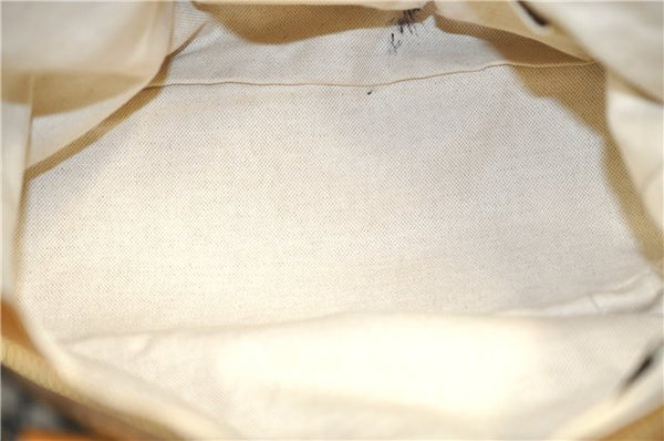 Authentic GUCCI Diamante Sukey 2Way Tote Bag Canvas Leather 247902 Brown 4941F