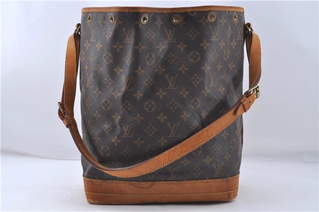 Authentic Louis Vuitton Monogram Noe Shoulder Bag M42224 LV 4944D
