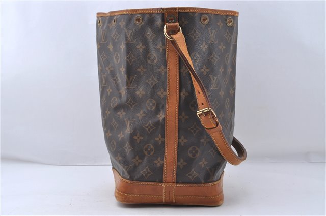 Authentic Louis Vuitton Monogram Noe Shoulder Bag M42224 LV 4944D
