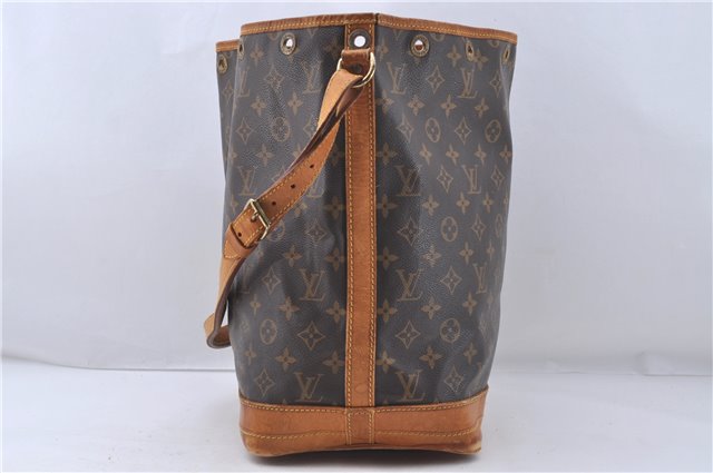 Authentic Louis Vuitton Monogram Noe Shoulder Bag M42224 LV 4944D