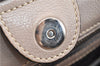 Authentic PRADA GLACE CALF Leather 2Way Shoulder Hand Bag B2625M Beige 4945F