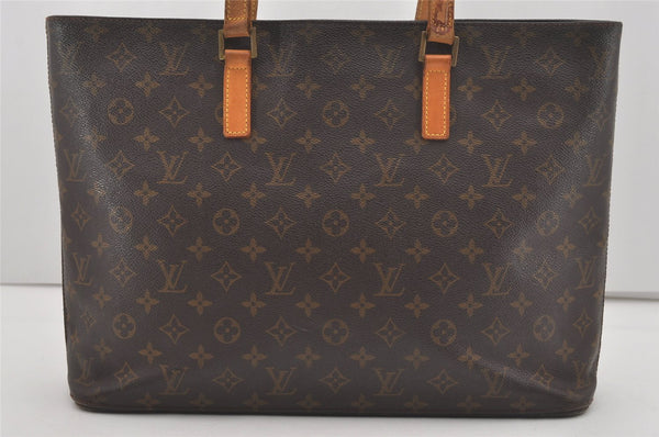 Authentic Louis Vuitton Monogram Luco Shoulder Tote Bag M51155 LV 4947I