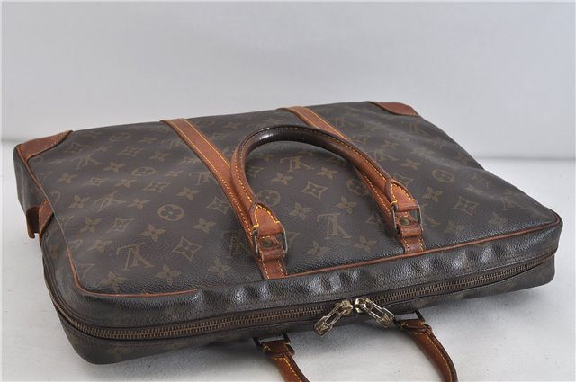 Auth LOUIS VUITTON Monogram Porte Documents Voyage Briefcase M53361 LV 4948C