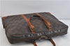 Auth LOUIS VUITTON Monogram Porte Documents Voyage Briefcase M53361 LV 4948C