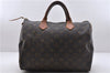 Authentic Louis Vuitton Monogram Speedy 30 Hand Boston Bag M41526 LV 4948D