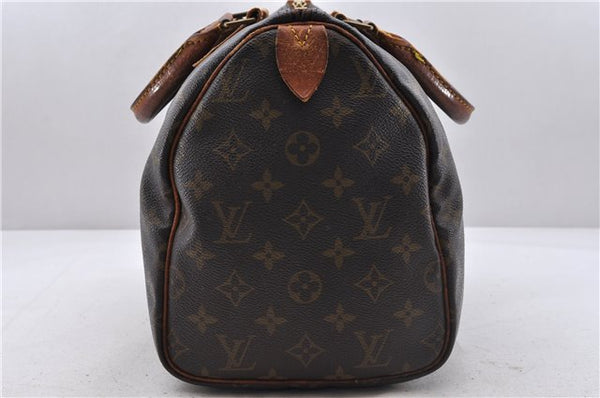 Authentic Louis Vuitton Monogram Speedy 30 Hand Boston Bag M41526 LV 4948D