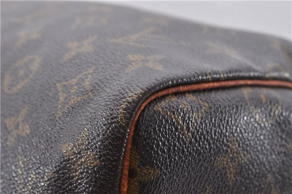 Authentic Louis Vuitton Monogram Speedy 30 Hand Boston Bag M41526 LV 4948D
