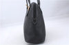 Authentic Burberrys Vintage Leather Shoulder Hand Bag Purse Black 4951D