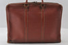Authentic Louis Vuitton Epi Porte Documents Voyage Briefcase M54473 Brown 4951I