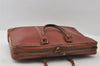 Authentic Louis Vuitton Epi Porte Documents Voyage Briefcase M54473 Brown 4951I