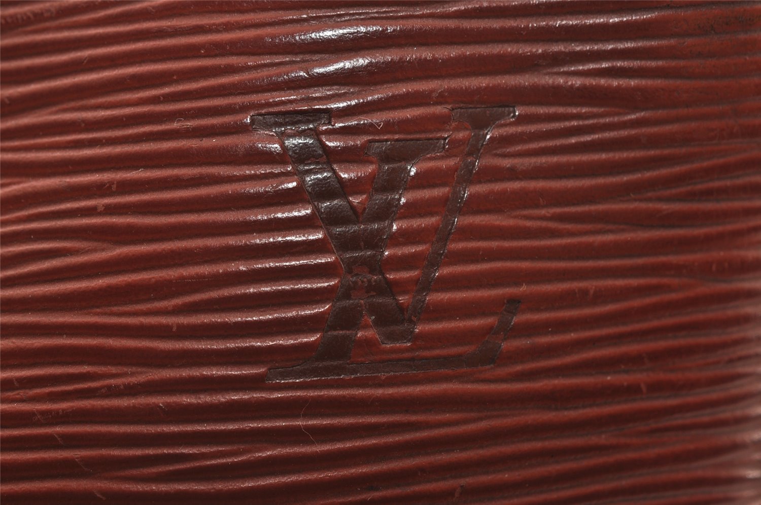 Authentic Louis Vuitton Epi Porte Documents Voyage Briefcase M54473 Brown 4951I