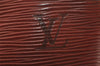 Authentic Louis Vuitton Epi Porte Documents Voyage Briefcase M54473 Brown 4951I