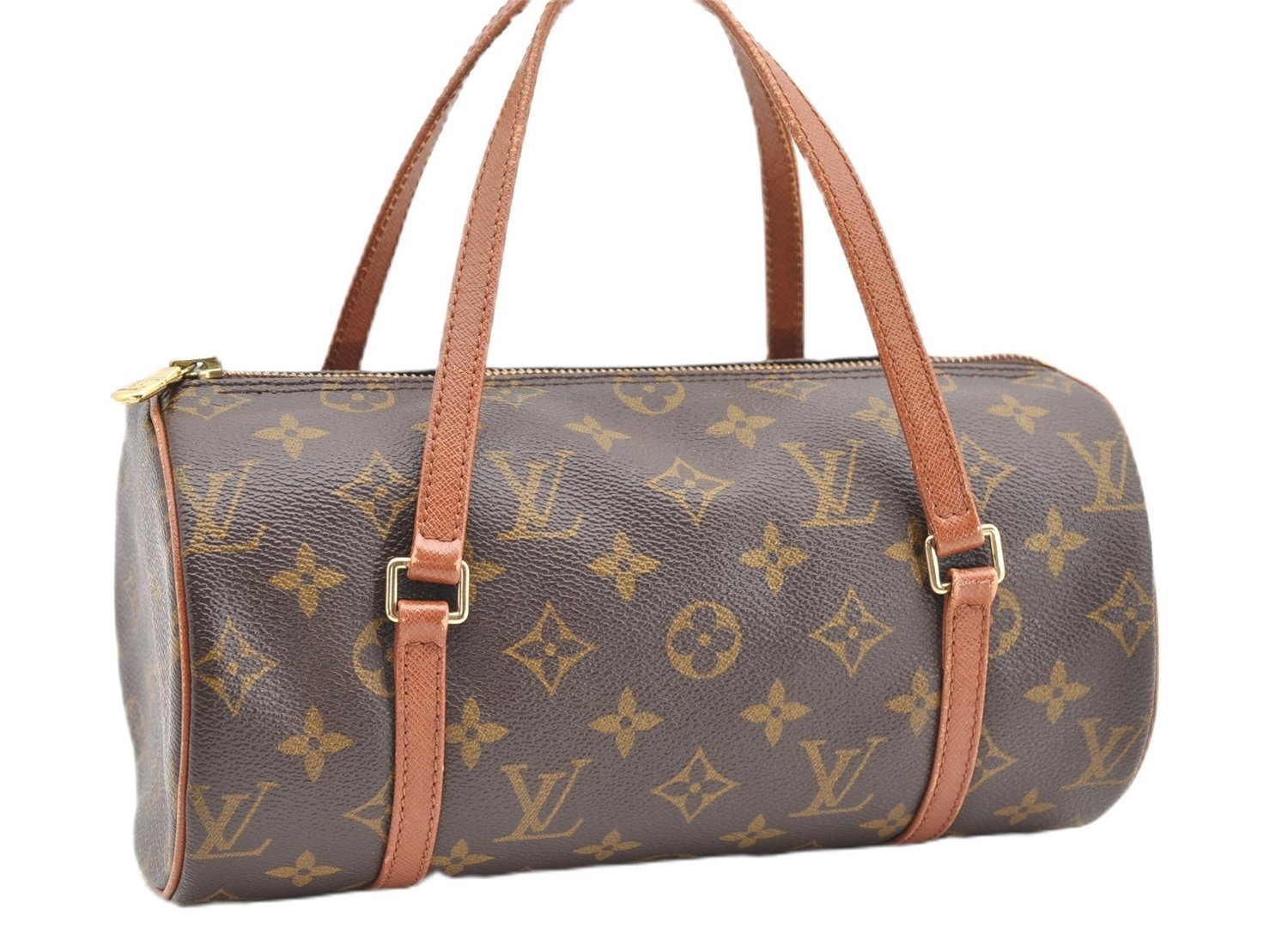 Authentic Louis Vuitton Monogram Papillon 26 Hand Bag Old Model LV 4952F