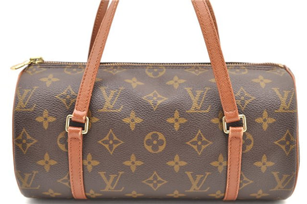 Authentic Louis Vuitton Monogram Papillon 26 Hand Bag Old Model LV 4952F