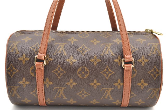 Authentic Louis Vuitton Monogram Papillon 26 Hand Bag Old Model LV 4952F