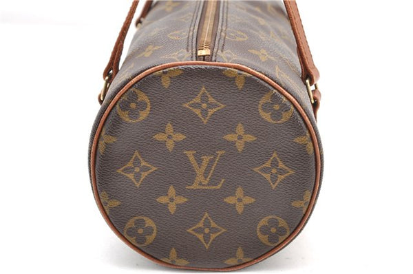 Authentic Louis Vuitton Monogram Papillon 26 Hand Bag Old Model LV 4952F