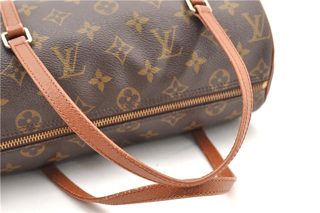 Authentic Louis Vuitton Monogram Papillon 26 Hand Bag Old Model LV 4952F