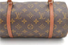 Authentic Louis Vuitton Monogram Papillon 26 Hand Bag Old Model LV 4952F