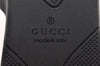 Authentic GUCCI Vintage Flip Flops Sandals Rubber Size US Size 9 Black 4952I