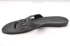 Authentic GUCCI Vintage Flip Flops Sandals Rubber Size US Size 9 Black 4952I