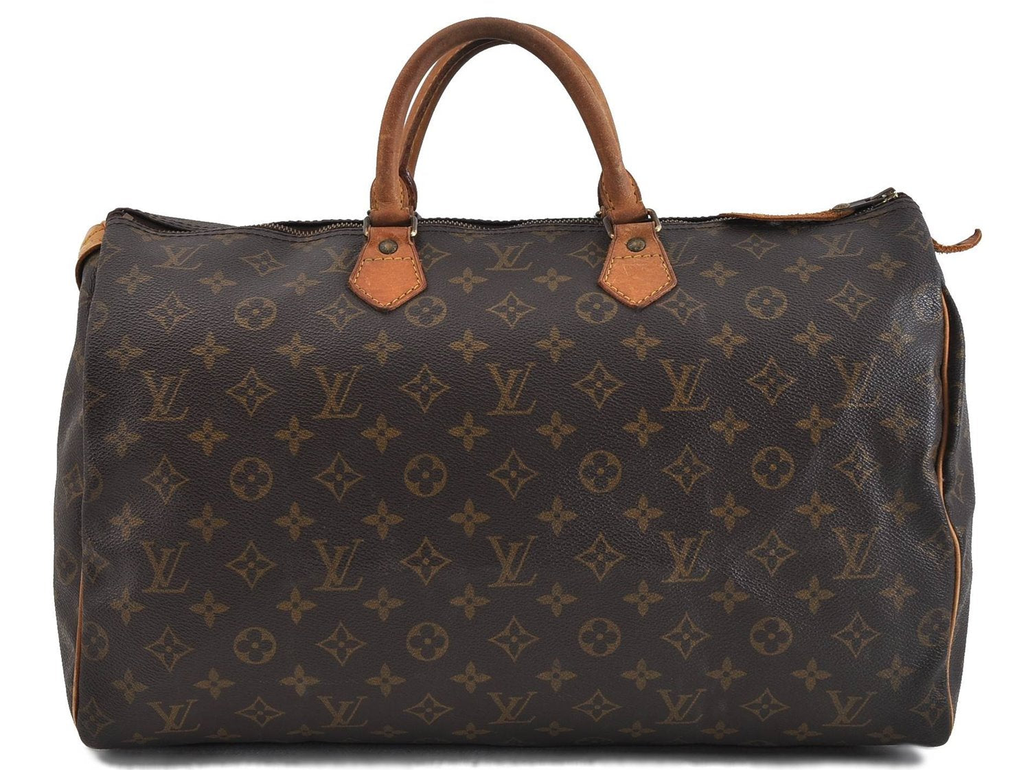 Authentic LOUIS VUITTON Monogram Speedy 40 Hand Bag Purse M41522 LV 4955C