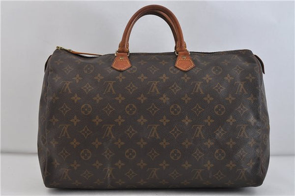 Authentic LOUIS VUITTON Monogram Speedy 40 Hand Bag Purse M41522 LV 4959C