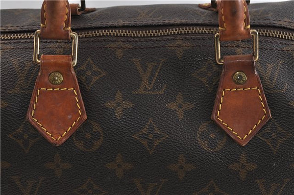 Authentic LOUIS VUITTON Monogram Speedy 40 Hand Bag Purse M41522 LV 4959C