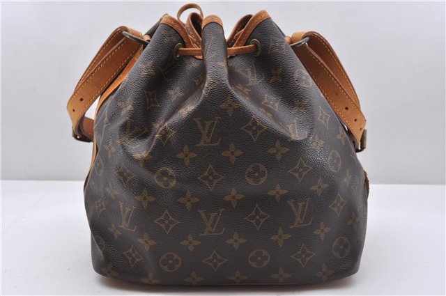 Authentic Louis Vuitton Monogram Petit Noe Shoulder Bag M42226 LV 4960D