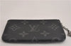 Auth Louis Vuitton Monogram Eclipse Pochette Cles Coin Purse Bi-color Box 4960F